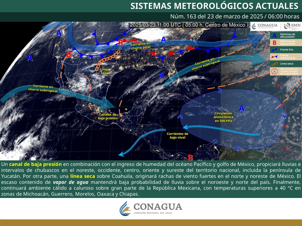 https://lachispa.mx/nacional/mexico-enfrenta-contrastes-climaticos-calor-extremo-en-el-sur-y-fuertes-vientos-en-el-norte/