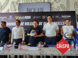 Yucatán está listo para recibir a los atletas que vienen a competir en el Tour Mundial de Voleibol de Playa Challenge 2025