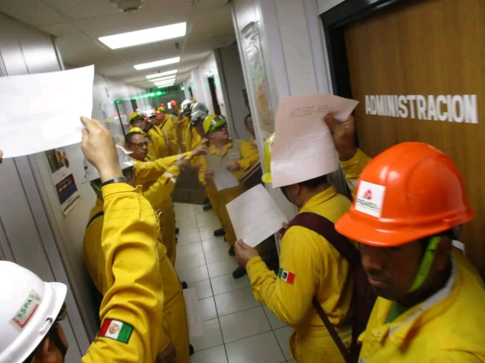 Petroleros de Abkatún Delta se van a huelga por condiciones de alimentos