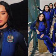 ¡La misión de Katy Perry fue un éxito! Está de vuelta en La Tierra