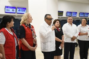 Cruz Roja Mexicana Delegación Yucatán recibió la cantidad de 50,00 mil pesos como donativo del Grupo Aeroportuario del Sureste