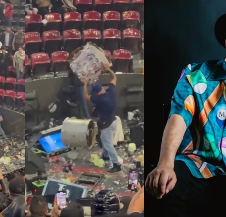 Abuchean y corren a Luis R. Conriquez del Palenque de Texcoco