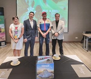 “Socios de la AMIT y representantes de Yucatán durante la gira de promoción turística en Bogotá, impulsando los atractivos del estado en el mercado colombiano.