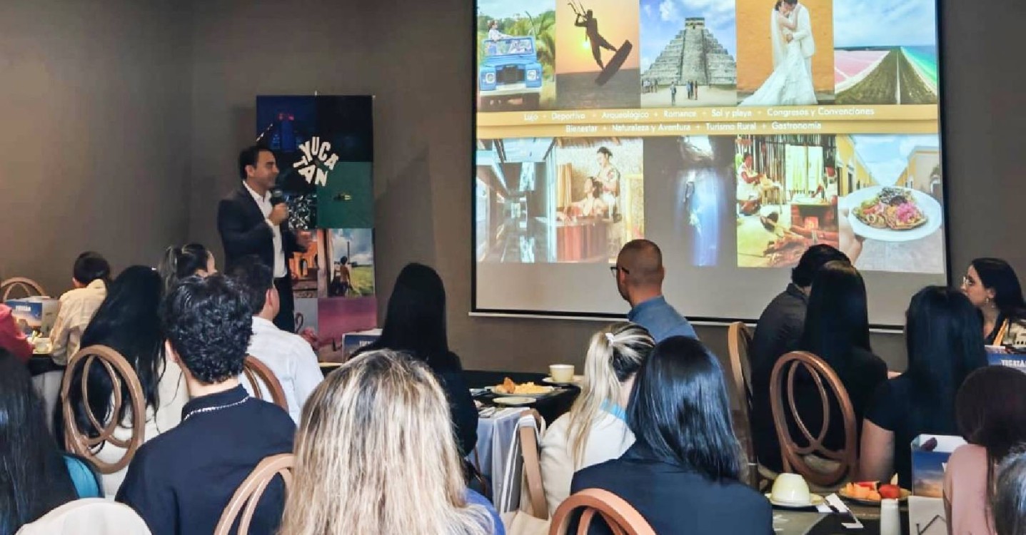 Atractivos de Yucatán son promovidos en Colombia Gira estratégica