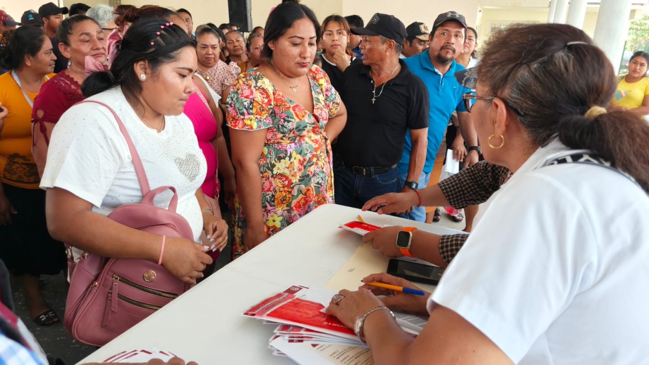 Beneficiarios de Cárdenas y Jonuta 