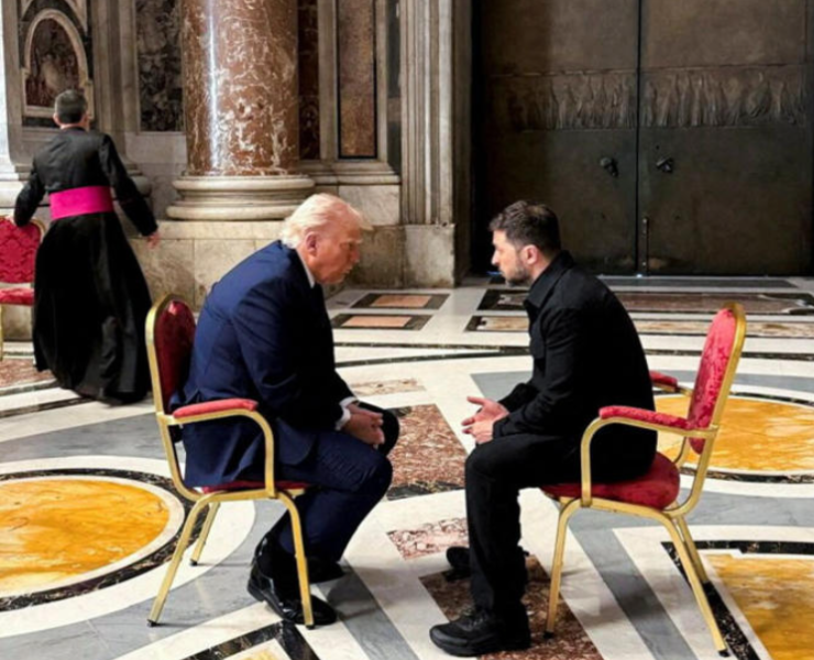 ¡Trump y Zelenski en Roma! ¿Qué acordaron?
