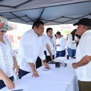 Cuatro Poblados, Balancán recibe los servicios del Gobierno del Pueblo