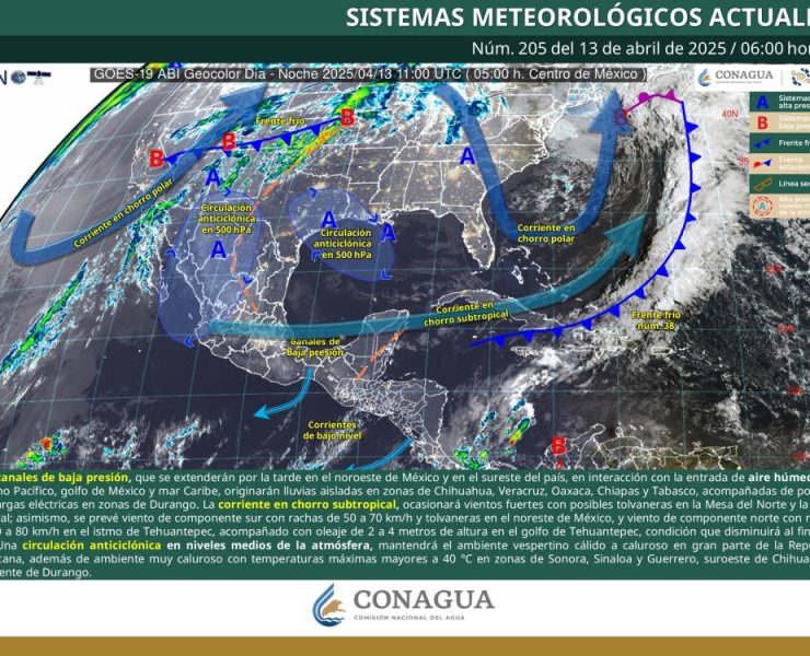 El SMN prevé riesgo de incendios y bajas temperaturas en zonas altas por climas extremos