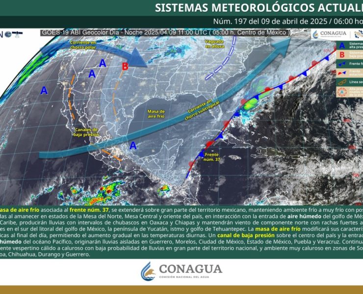 Ff 37 genera heladas, fuertes vientos y riesgo de incendios forestales en varias regiones del país
