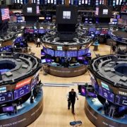 Fuerte caída en Wall Street