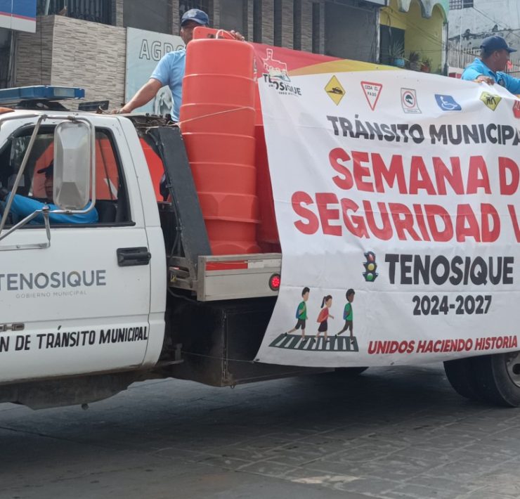 Fuerte operativo de seguridad durante Semana Santa en Tenosique