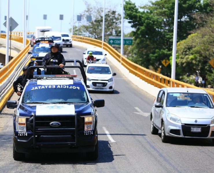 Fuerzas de seguridad refuerzan recorridos de vigilancia en Villahermosa
