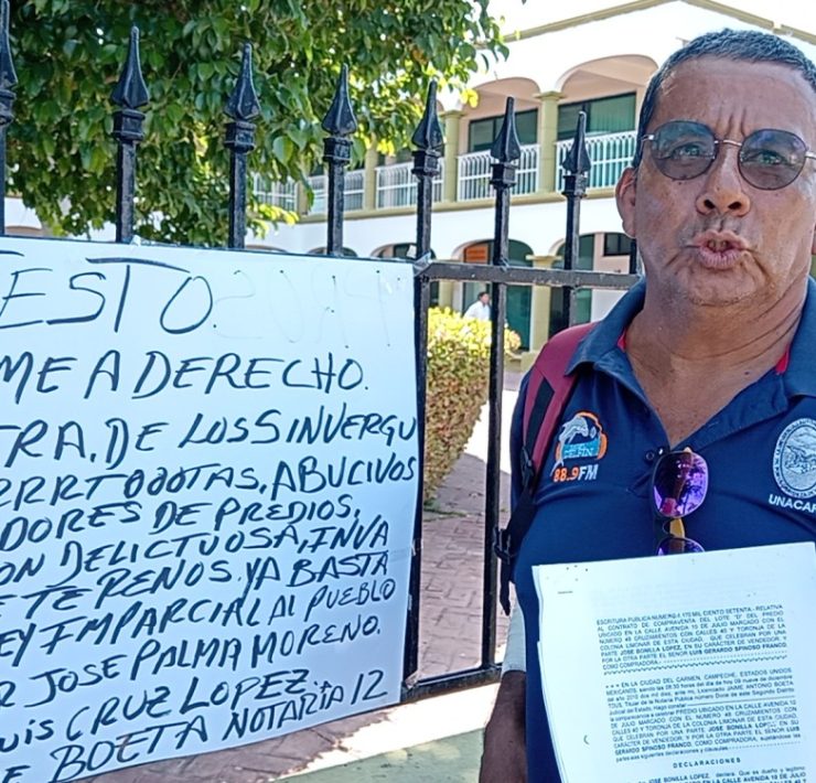 Discapacitado pide justicia