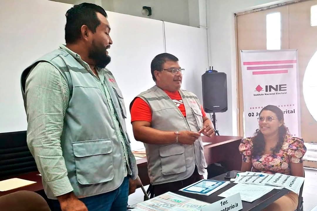 Capacitación y simulacros de la jornada para renovar el Poder Judicial