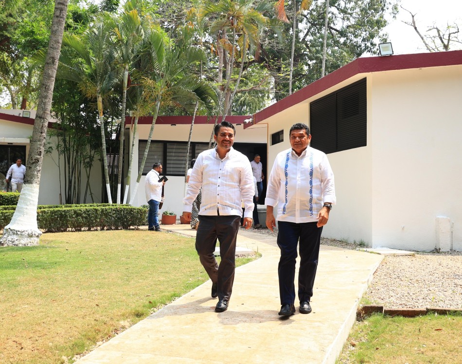 Javier May recibió al titular de Conagua