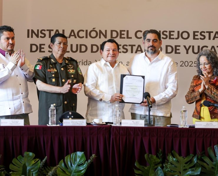 ¡Yucatán da un paso firme hacia la transformación de su sistema de salud! Joaquín Díaz Mena instaló el Consejo Estatal de Salud