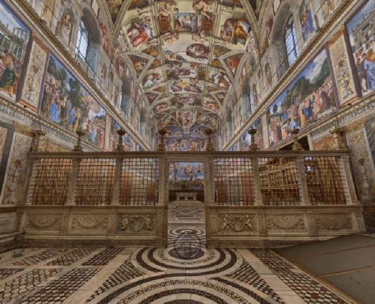 La Capilla Sixtina cierra sus puertas