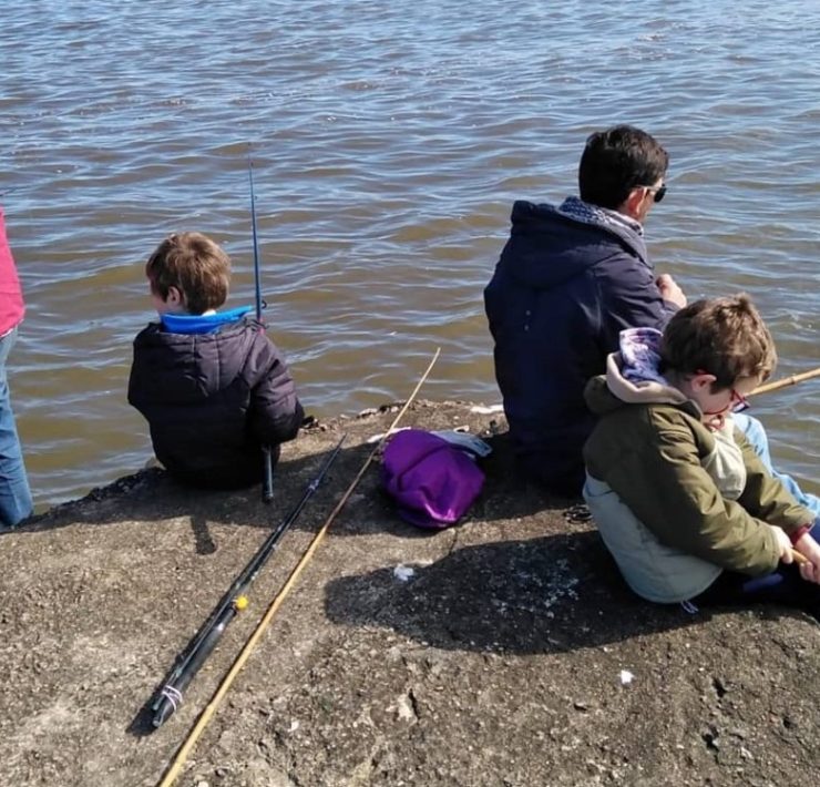 Torneo de pesca infantil y juvenil en el marco del Día del Niño