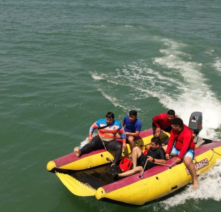 Protegen a turistas en vacaciones de Semana Santa