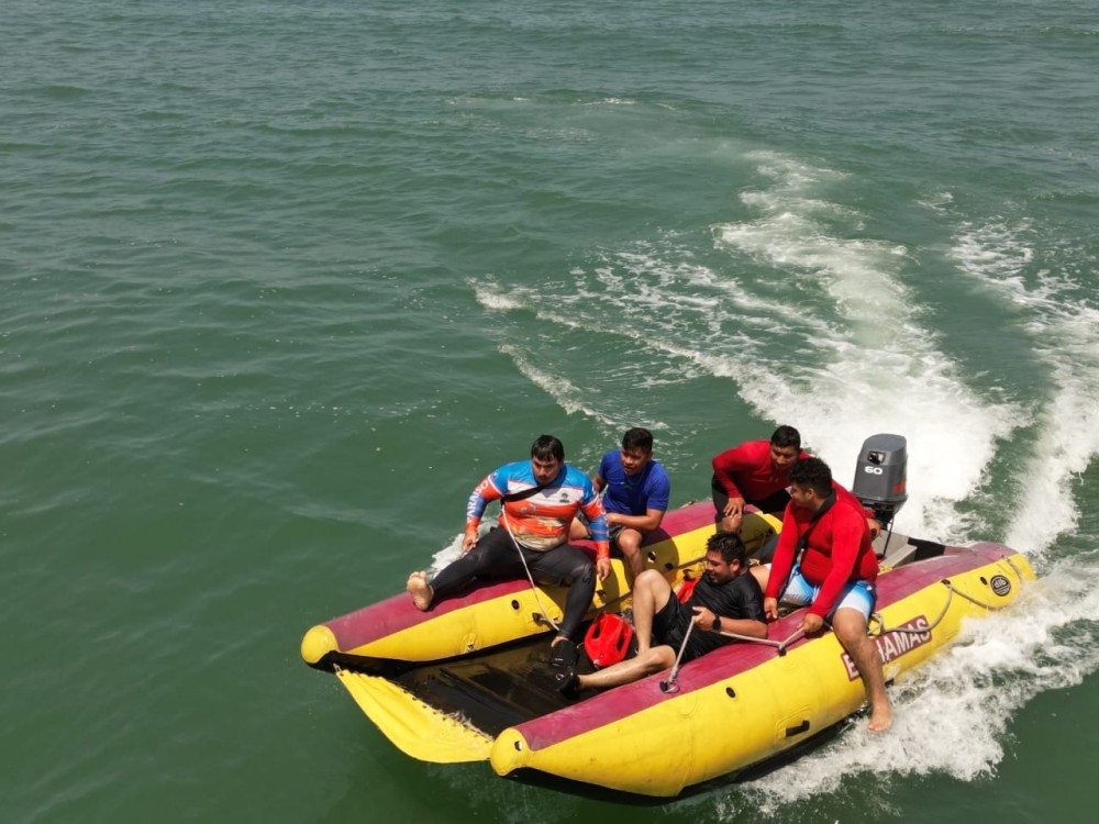 Protegen a turistas en vacaciones de Semana Santa