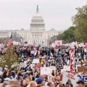 Protestas multitudinarias contra Donald Trump