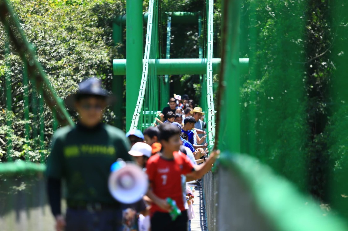 Recorridos en el Área Natural del Yumká