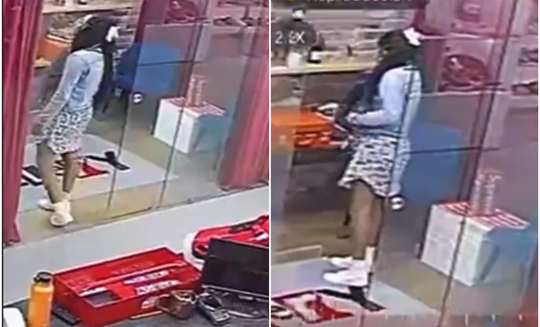 Roban tenis de lujo en Polanco