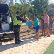 SSP entrega a 50 familias de Tzucacab donación de pescado