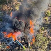 Se desploma helicóptero con brigadistas