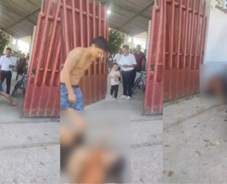 Sujeto agrede a su pareja frente a su hijo en Cunduacán