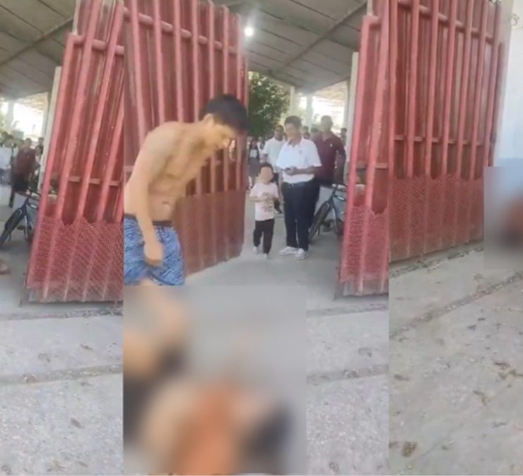 Sujeto agrede a su pareja frente a su hijo en Cunduacán