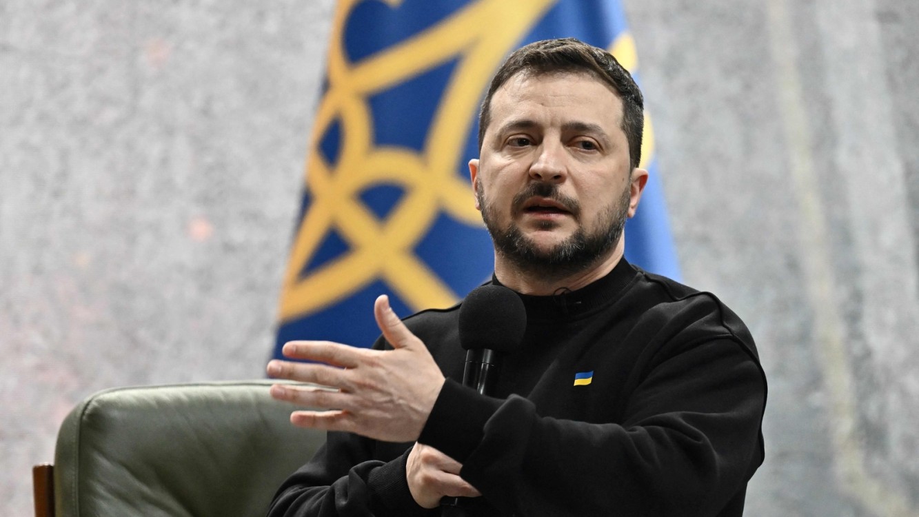  Zelenski habla de la tregua de pascua en un tenso mensaje al mundo