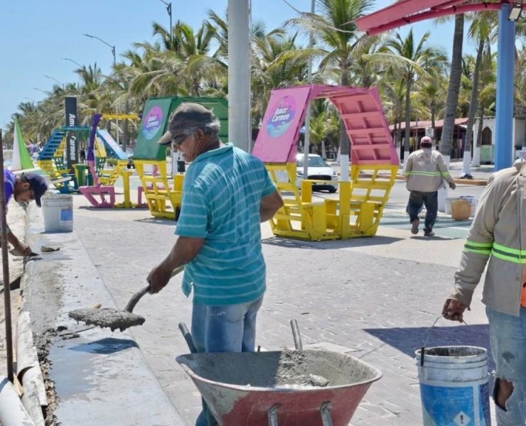 Minuta de trabajo hecha en el Ayuntamiento del Carmen, una basura