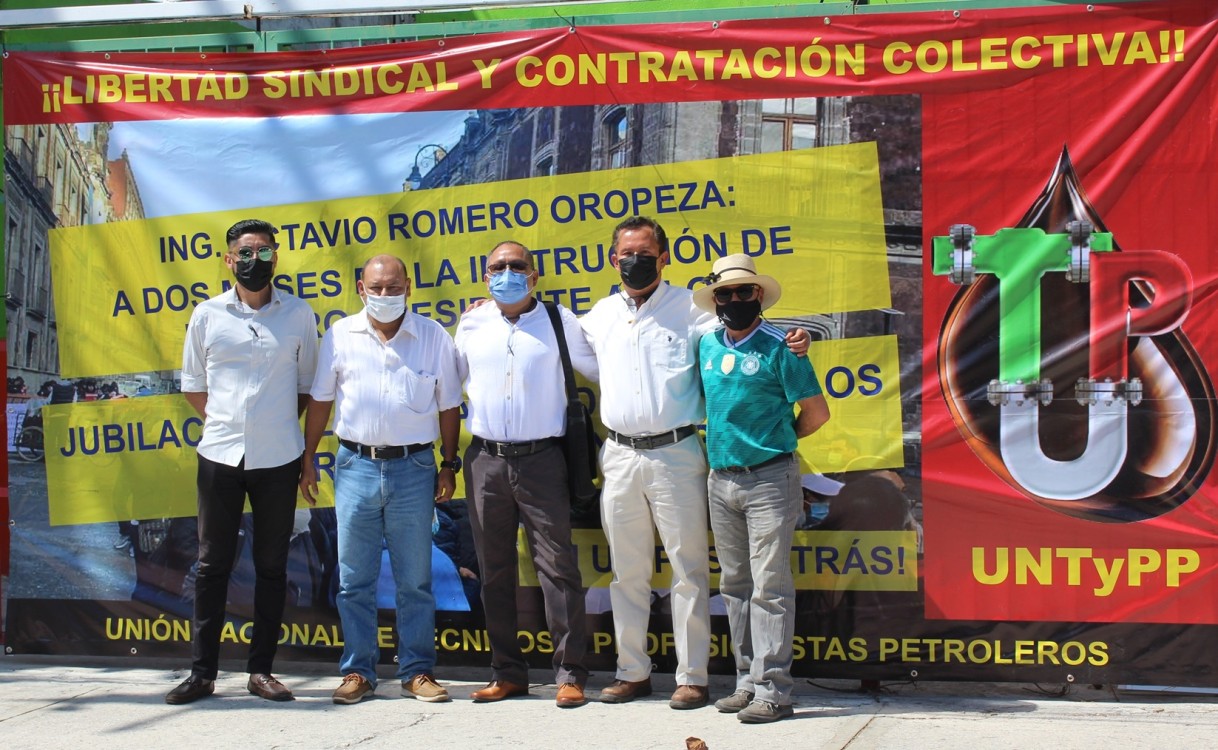UNTYPP lleva años buscando el Contrato Colectivo de Trabajo con Pemex