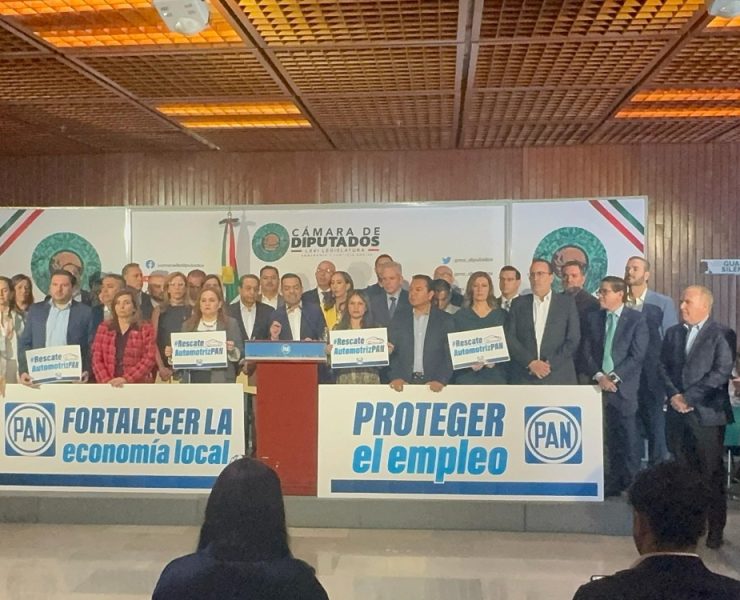 PAN impulsa iniciativa para proteger industria automotriz ante aranceles de Trump