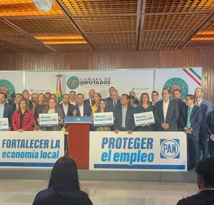 PAN impulsa iniciativa para proteger industria automotriz ante aranceles de Trump