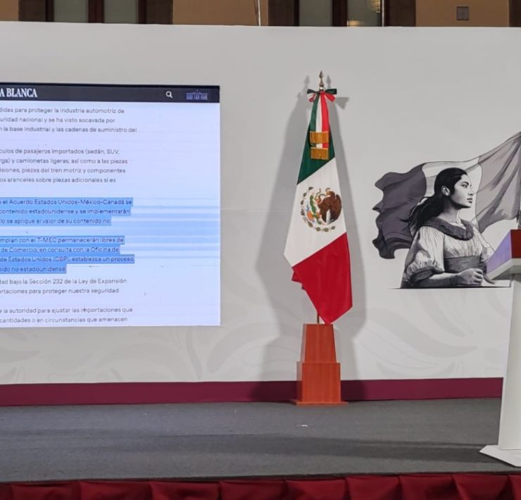 Sheinbaum destaca diplomacia basada en el respeto, tras nuevos aranceles de Trump que exentan a México