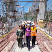 Sheinbaum, Brugada y Delfina supervisan tramo final de "El Insurgente", símbolo de integración metropolitana