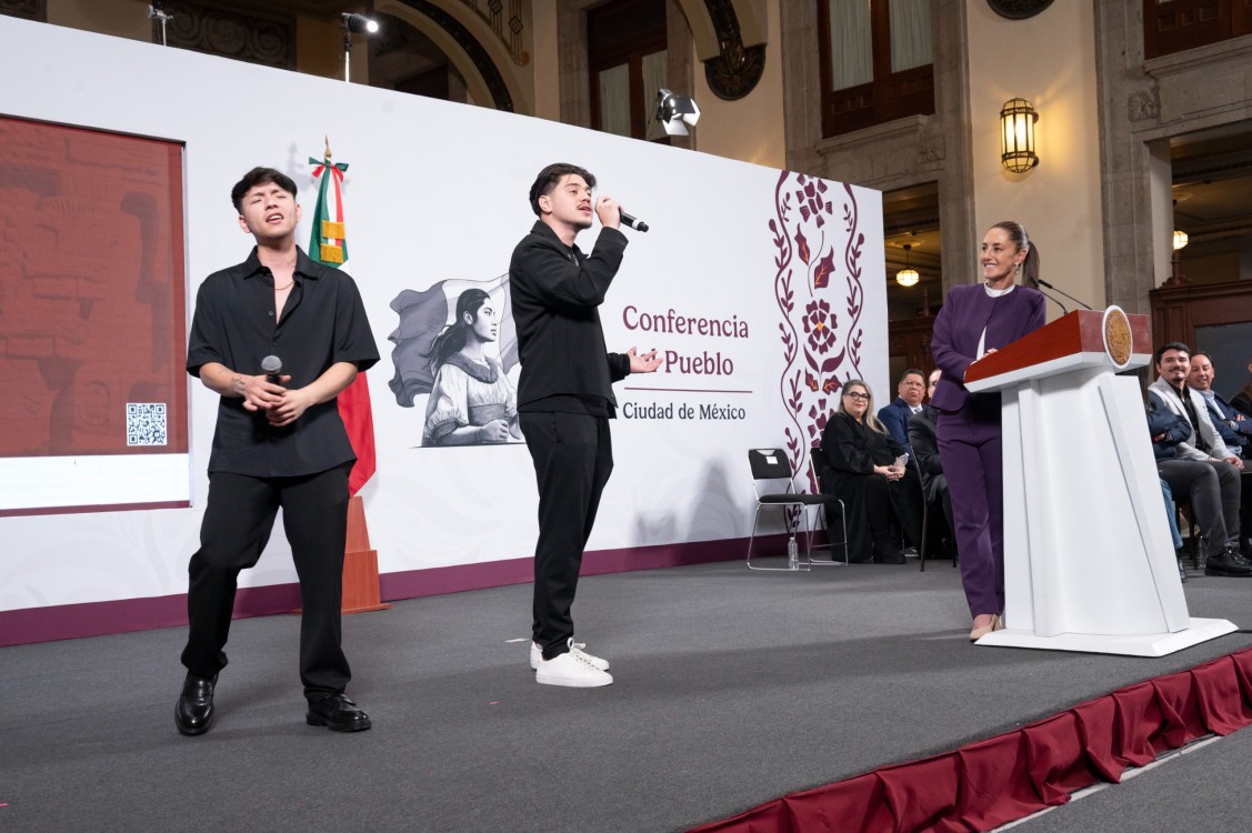 Sheinbaum apuesta por una revolución cultural: nace “México Canta” para enfrentar la violencia desde la música