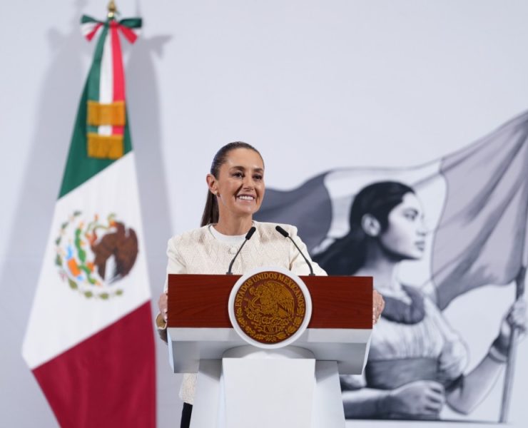 Sheinbaum busca acuerdos comerciales con EUA y pide explicaciones por base militar en la frontera