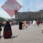 Conmemoran 500 años de la primera Semana Santa en México con representación teatral en el Zócalo capitalino
