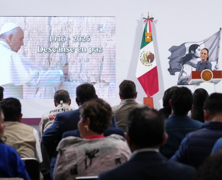 México enviará representación oficial al funeral del papa Francisco