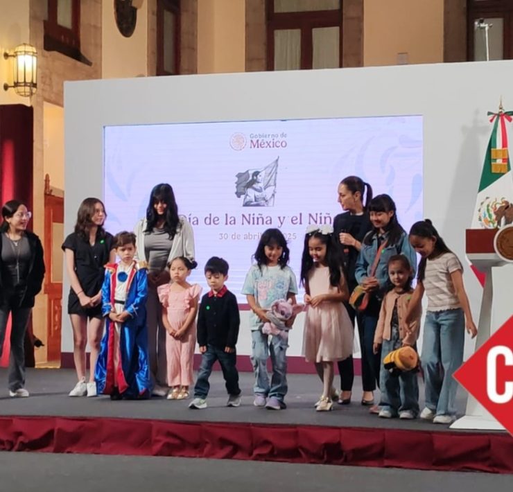 Claudia Sheinbaum impulsa vínculo entre niñez y gobierno con edición especial de “mañanera del pueblo”