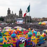 Zócalo capitalino, epicentro de inversión cultural y derecho al juego para la infancia