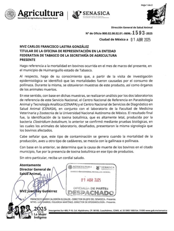 documento de la Sader