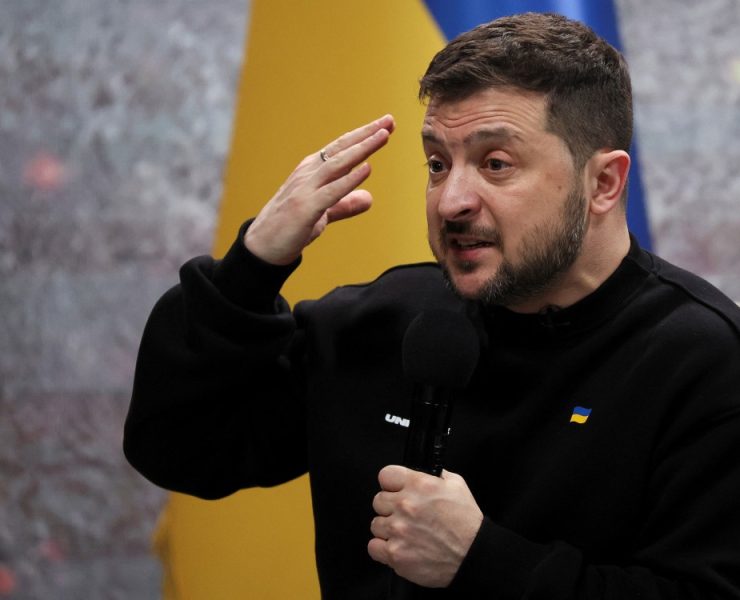 Zelenski llama 'escoria' a Rusia tras brutal ataque a Sumy