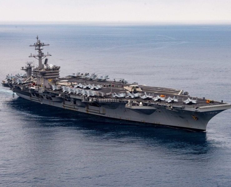 Segundo portaaviones estadounidense llega a Oriente Medio