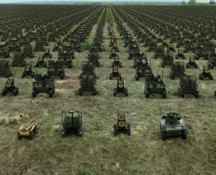 Ucrania tiene un ejército de robots que cambiará la guerra