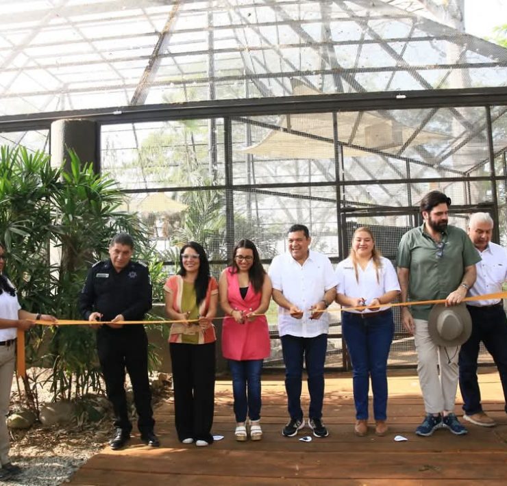 en marcha el nuevo aviario del Yumká