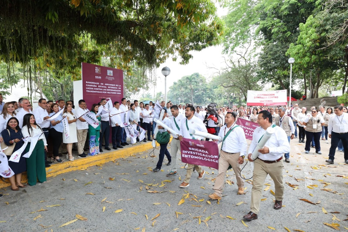 la intensa Jornada de Prevención del dengue